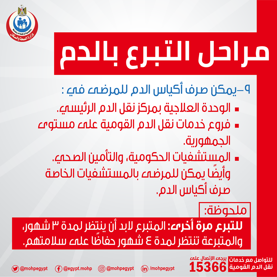 التبرع بالدم