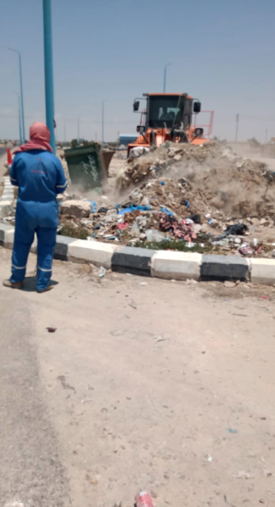 رفع القمامة