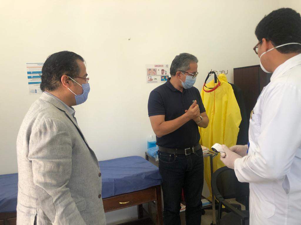 وزير السياحة والآثار فى زيارة لمدينتى دهب ونويبع