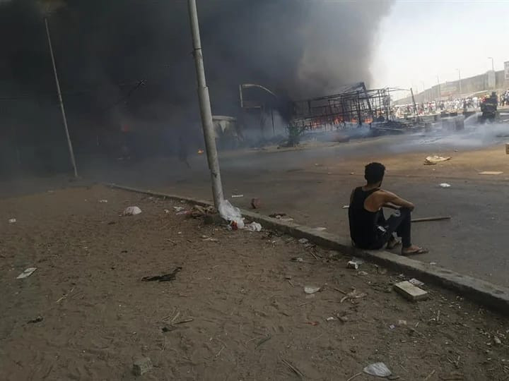 صور الحريق