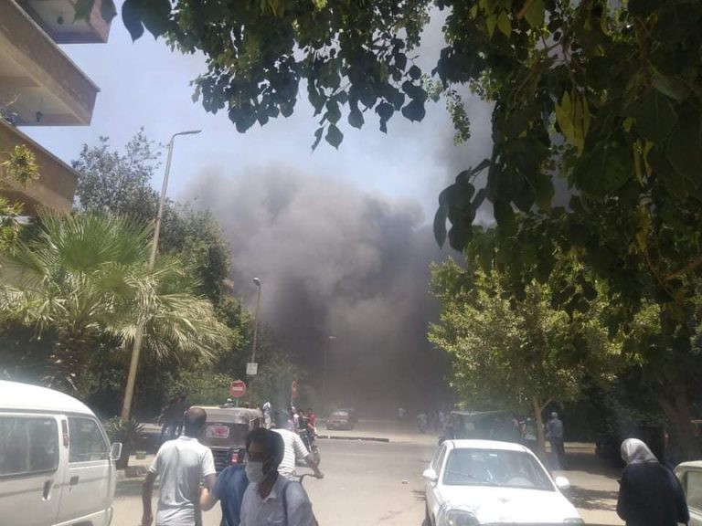 صور الحريق