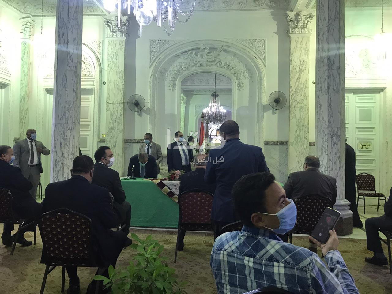 مؤتمر وزيري الأوقاف والتموين