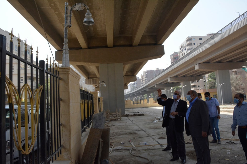 محافظ الجيزة يتفقد موقف المريوطية