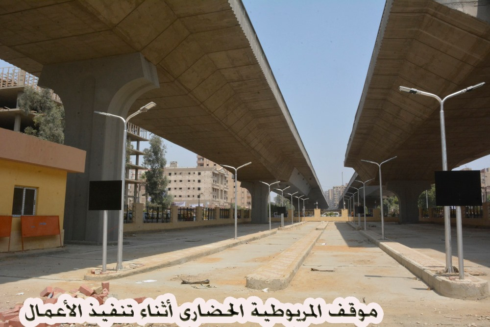 محافظ الجيزة يتفقد موقف المريوطية