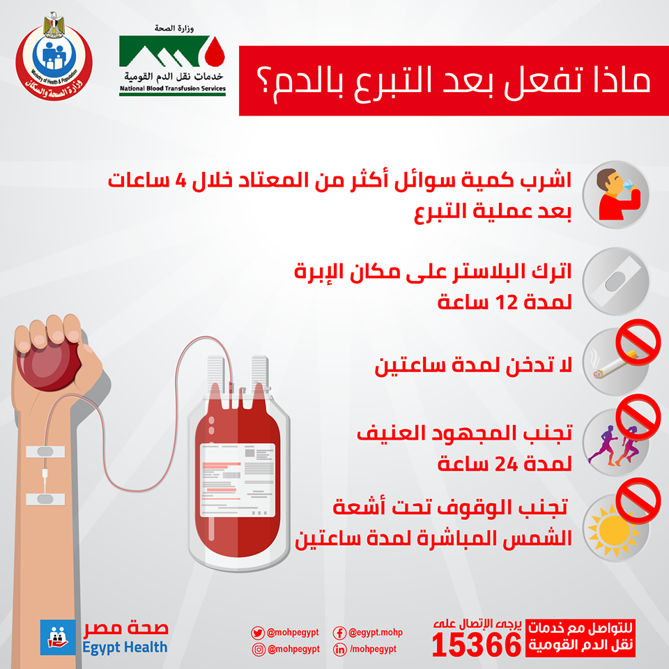 التبرع بالدم