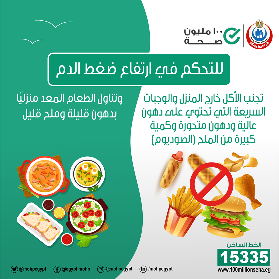نصائح لمرضى الضغط