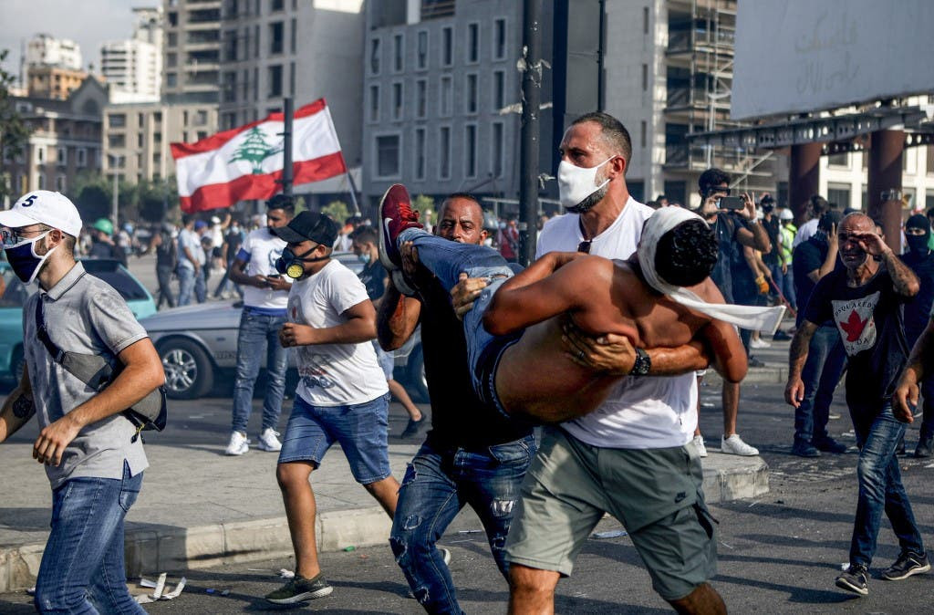تظاهرات لبنان