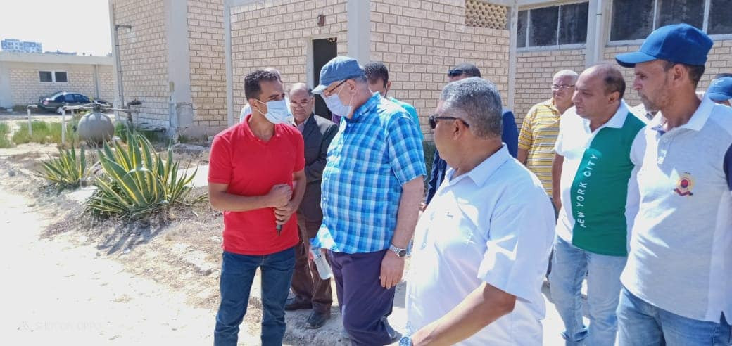 وزير الزراعة يتفقد مفرخ الأسماك