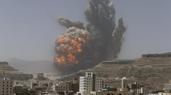 غارات على الحوثيين فى اليمن