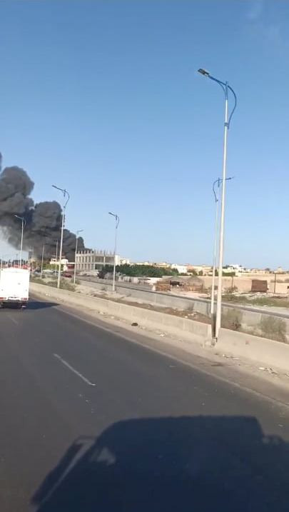 حريق بشركة مستلزمات زراعية بالساحل الشمالي