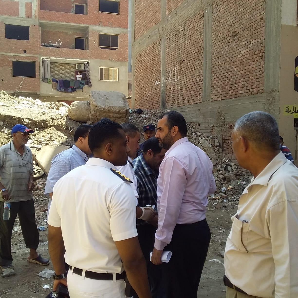 الأوقاف تزيل تعديات على وقف السادة البكرية وعفيفة الحبشية بالقليوبية
