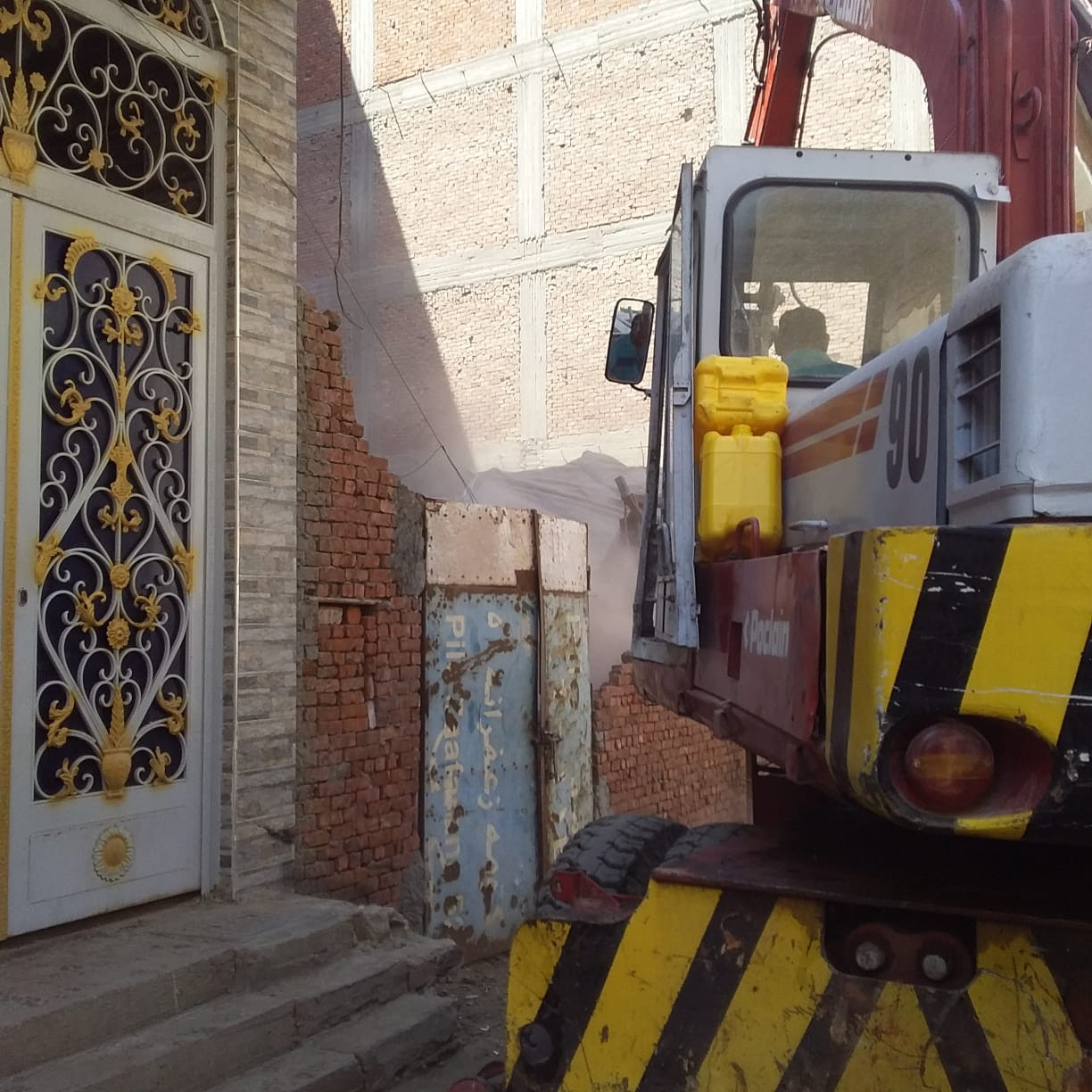 الأوقاف تزيل تعديات على وقف السادة البكرية وعفيفة الحبشية بالقليوبية
