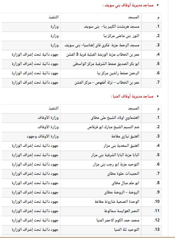افتتاح مساجد
