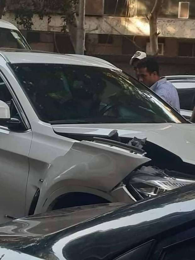 حادث سيارة صالح جمعة