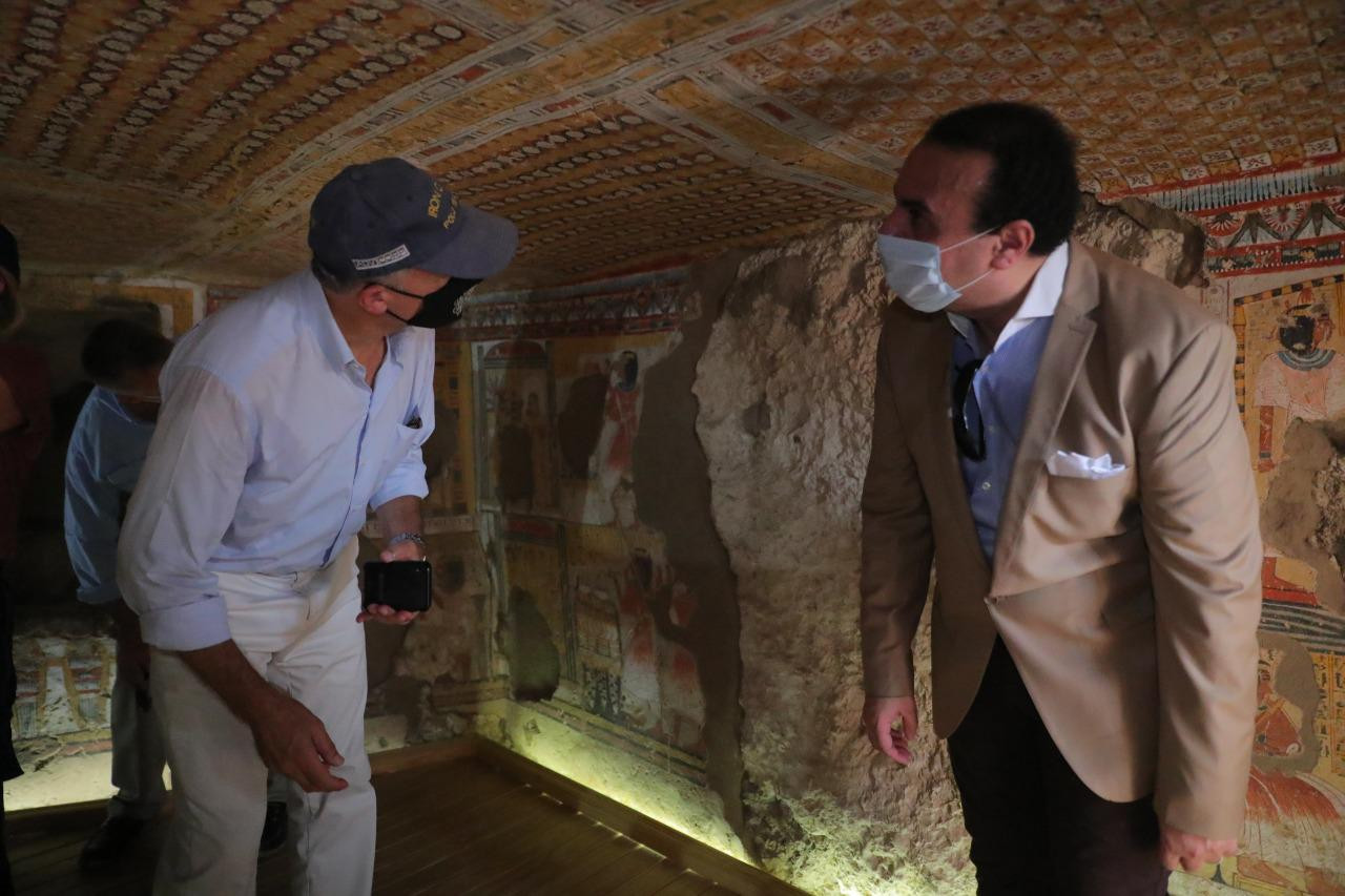 السفير الأمريكى يزور الأقصر