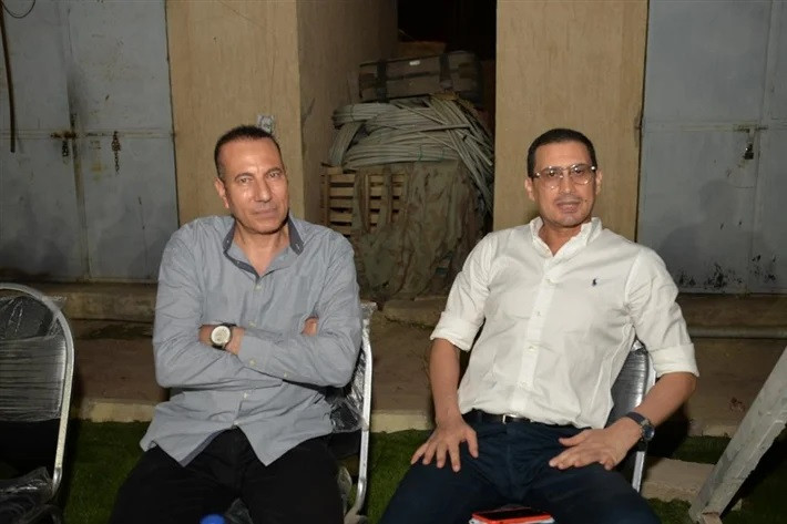 عزاء المنتج الراحل محمد زعزع