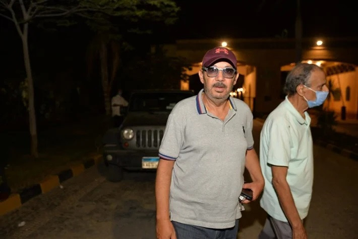 عزاء المنتج الراحل محمد زعزع