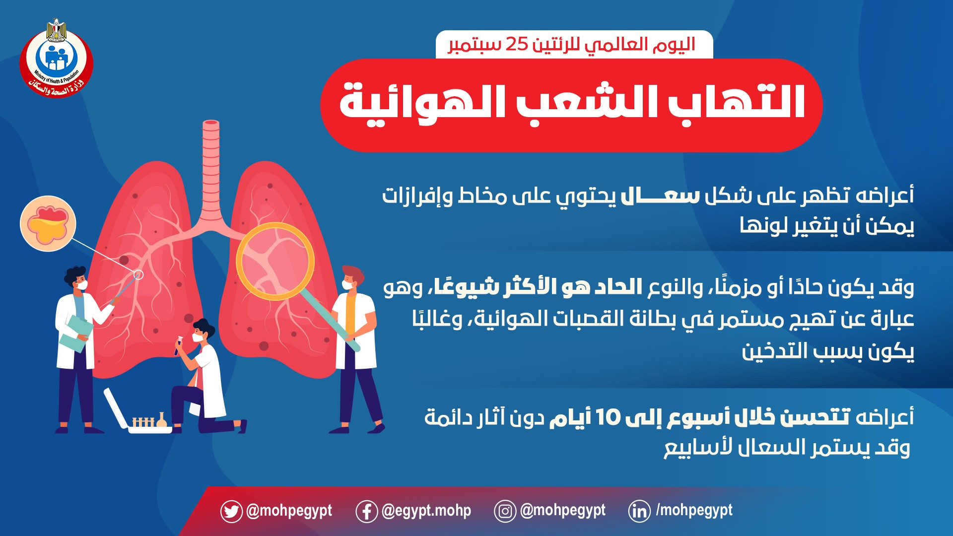التهاب الشعب الهوائية