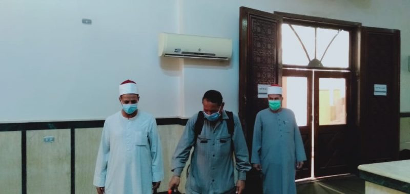 الأوقاف تواصل تطهير وعقيم المساجد