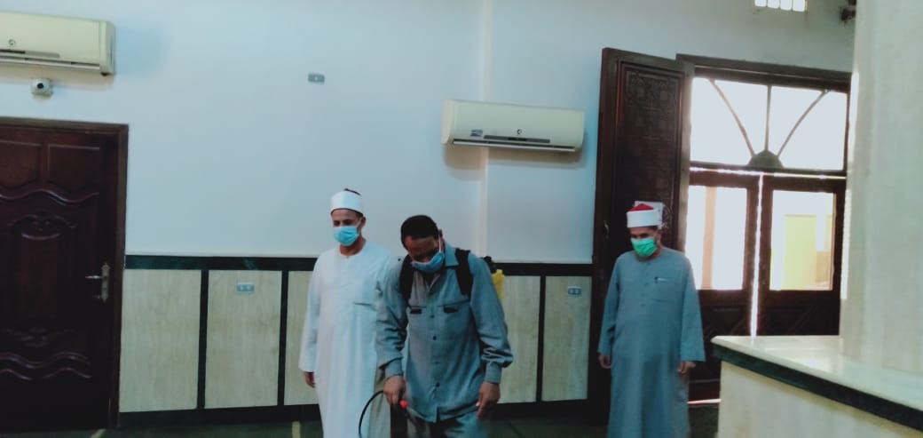 الأوقاف تواصل تطهير وعقيم المساجد
