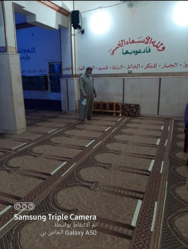 الأوقاف تواصل تطهير وعقيم المساجد