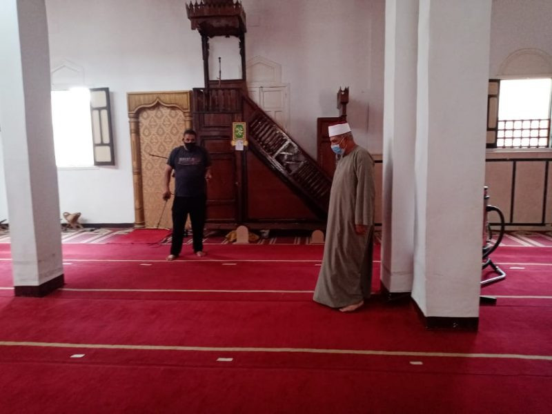 الأوقاف تواصل تطهير وعقيم المساجد