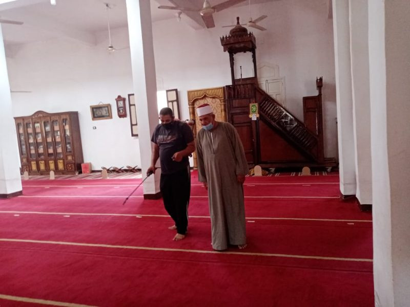 الأوقاف تواصل تطهير وعقيم المساجد
