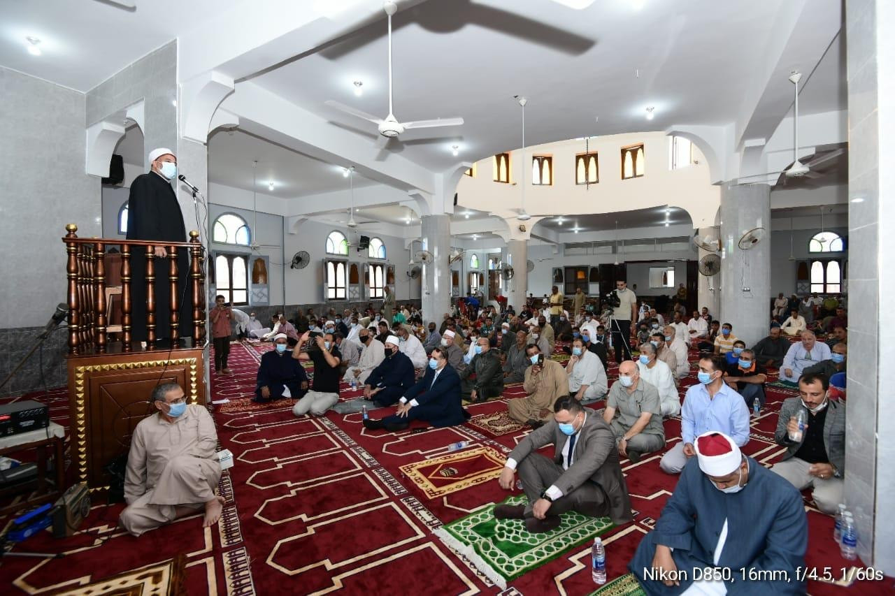 افتتاح 5 مساجد جديدة بمراكز محافظة الدقهلية