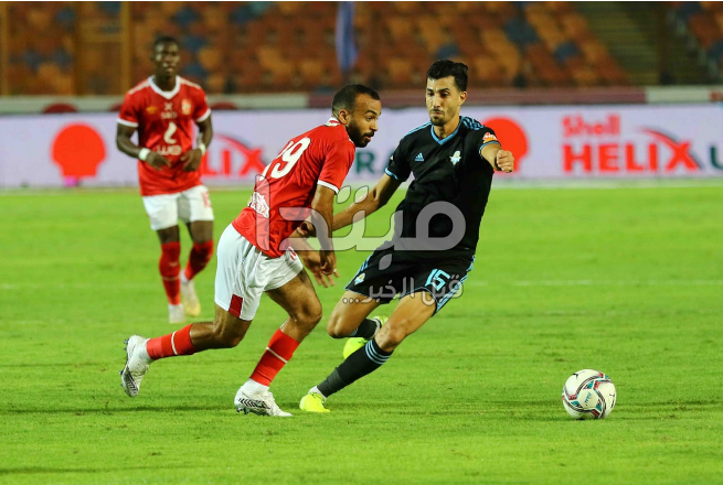 الأهلى يتعادل سلبيا مع بيراميدز فى الشوط الأول