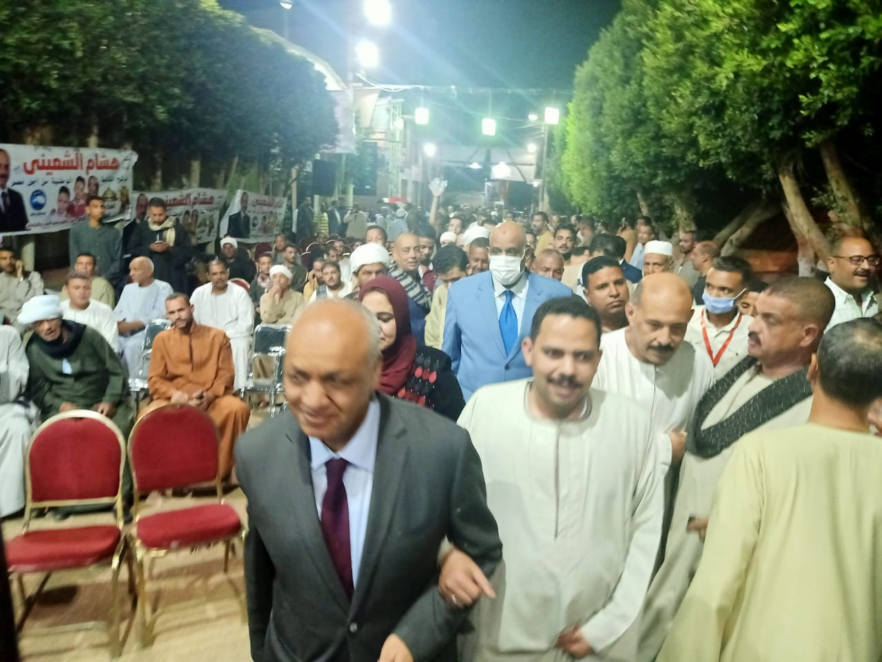 مؤتمر القائمة الوطنية بمحافظة قنا فى نجع حمادى