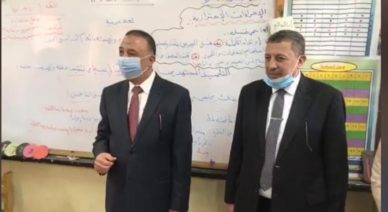 جولة محافظ الإسكندرية بالمحور