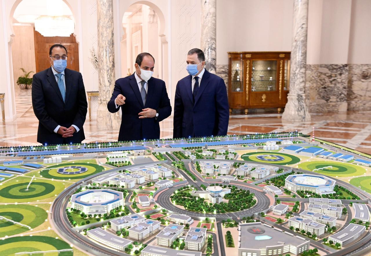 الرئيس السيسى ورئيس الوزراء