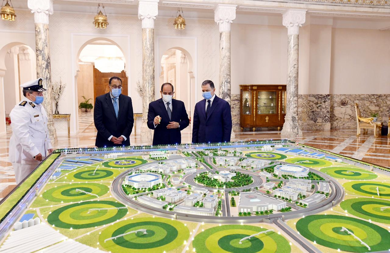 الرئيس السيسى ورئيس الوزراء