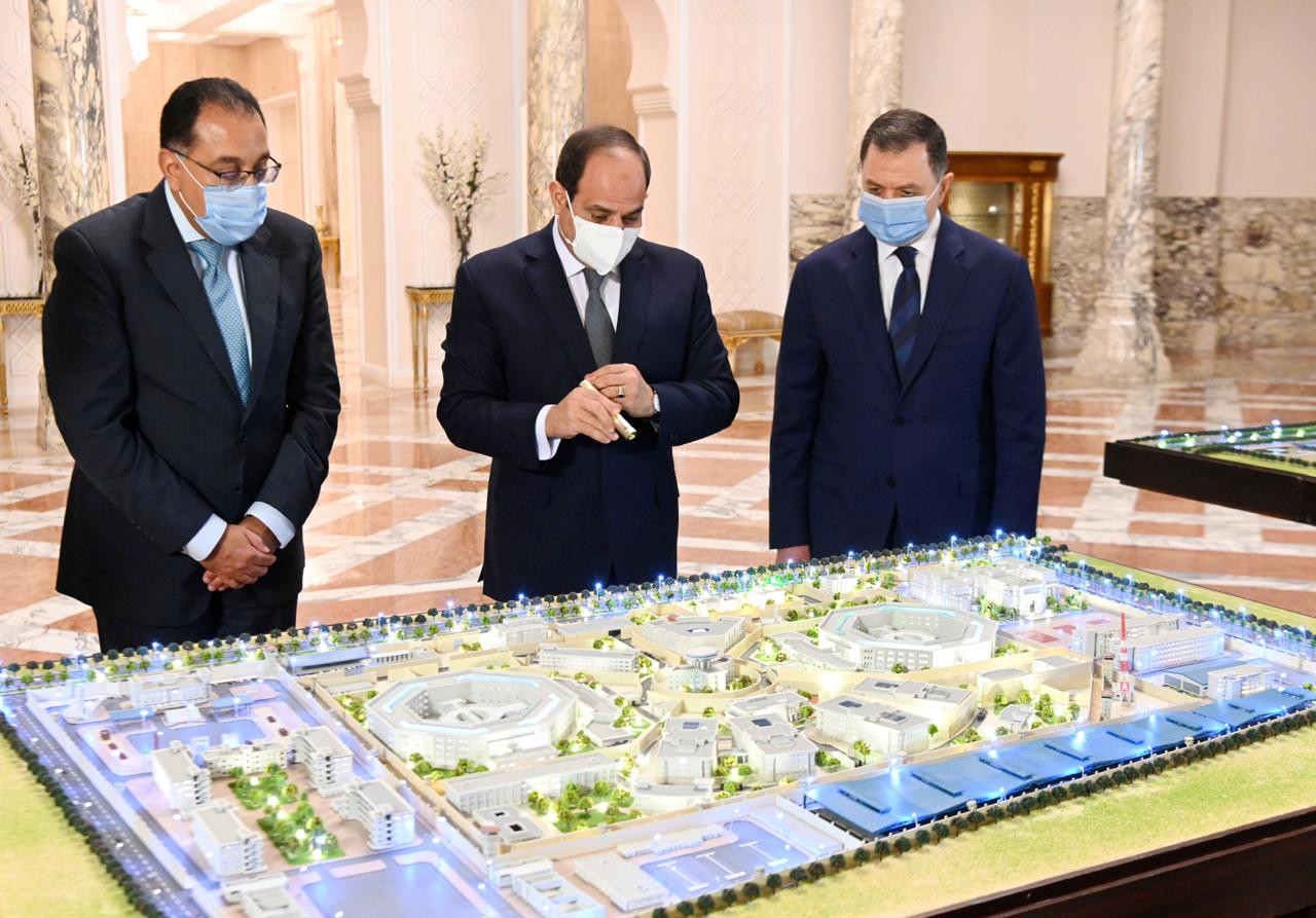 الرئيس السيسى ورئيس الوزراء
