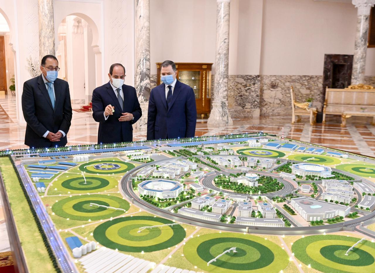 الرئيس السيسى ورئيس الوزراء