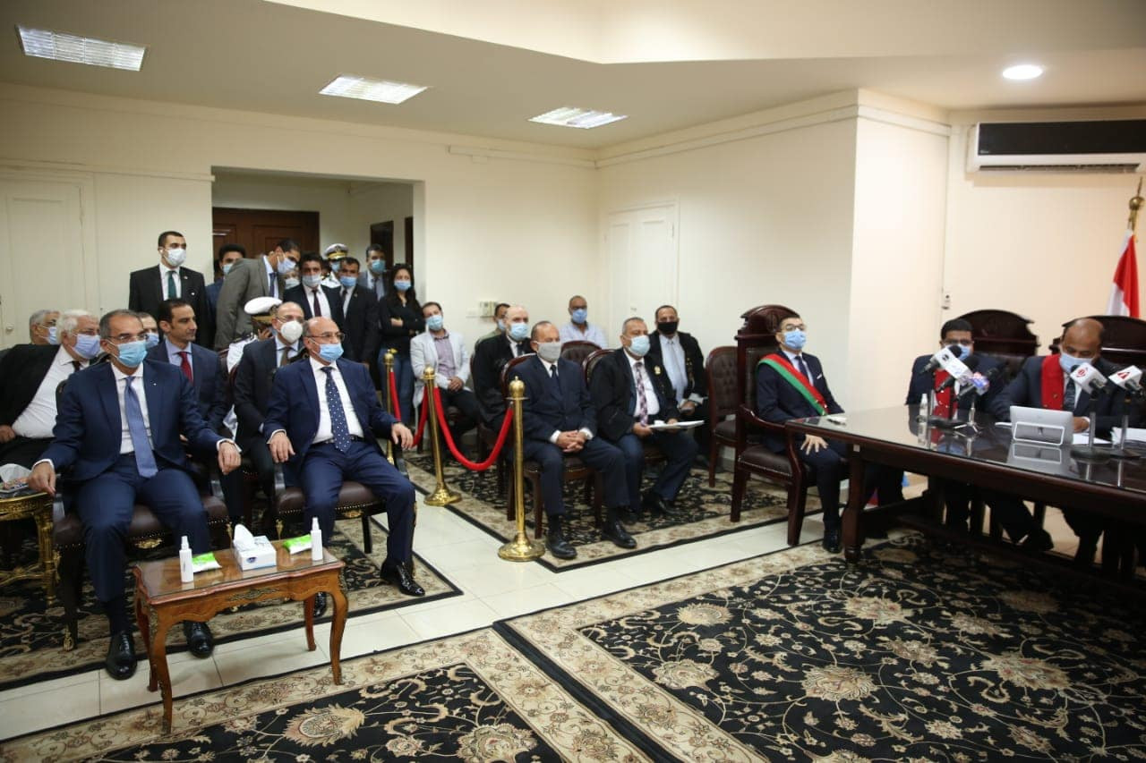وزيرا العدل والاتصالات يتابعان نظام تجديد الحبس الإلكترونى
