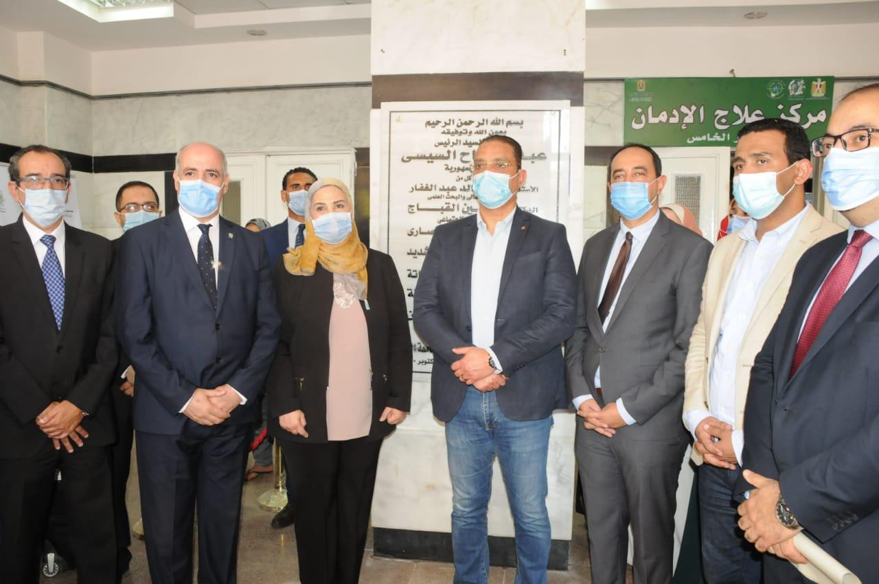 وزيرة التضامن فى الفيوم
