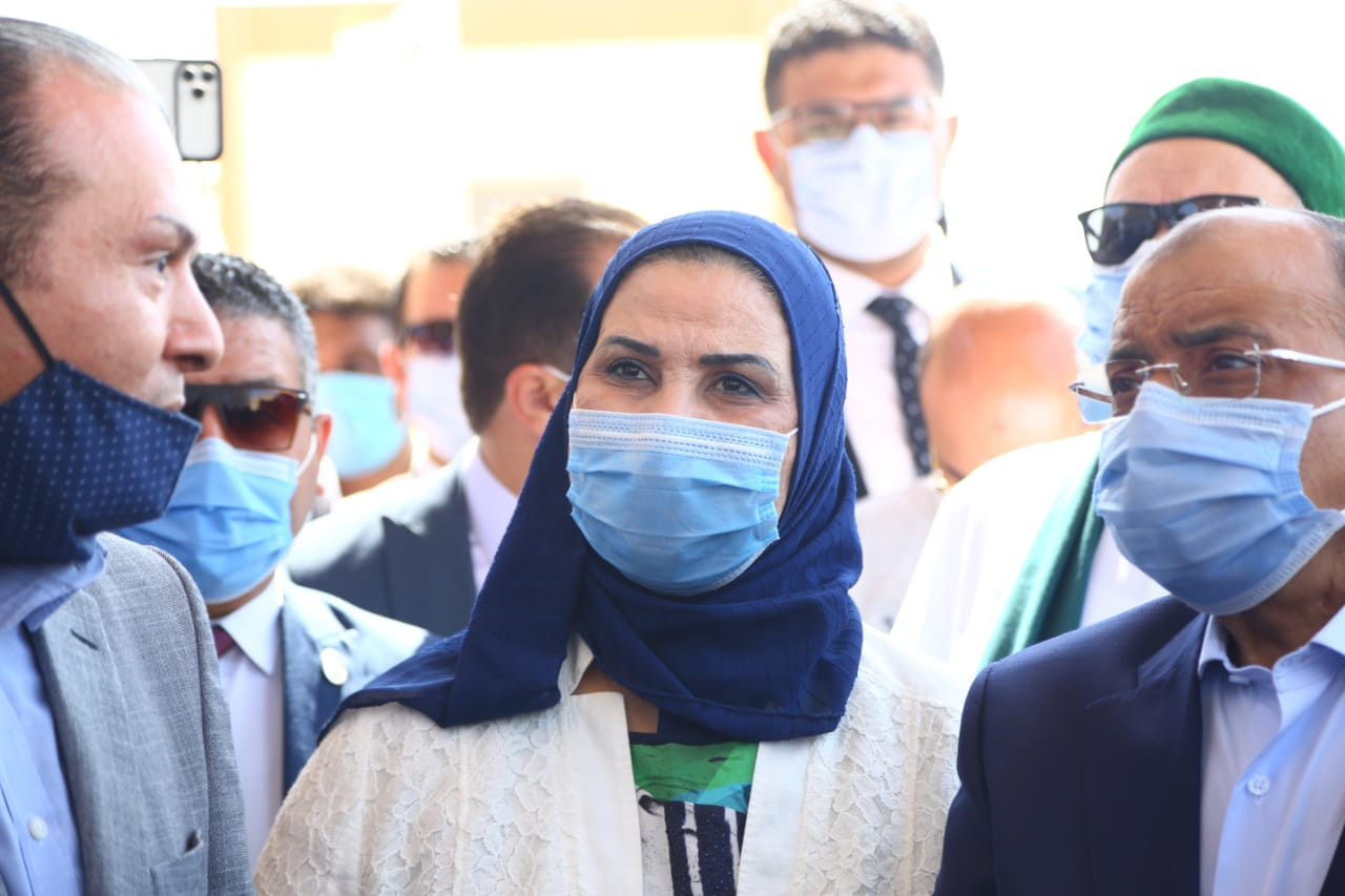 وزيرة التضامن فى سوهاج