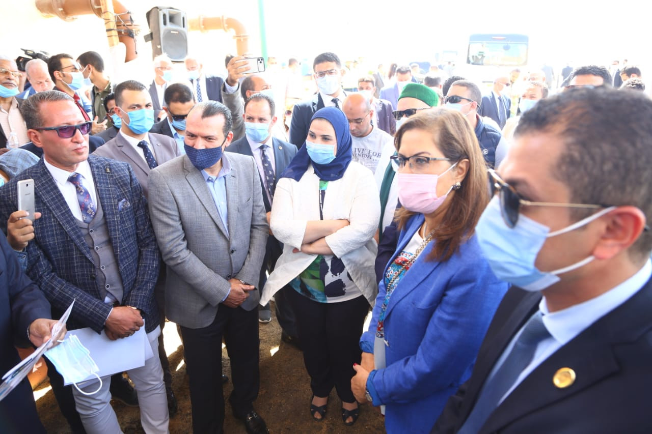 وزيرة التضامن فى سوهاج