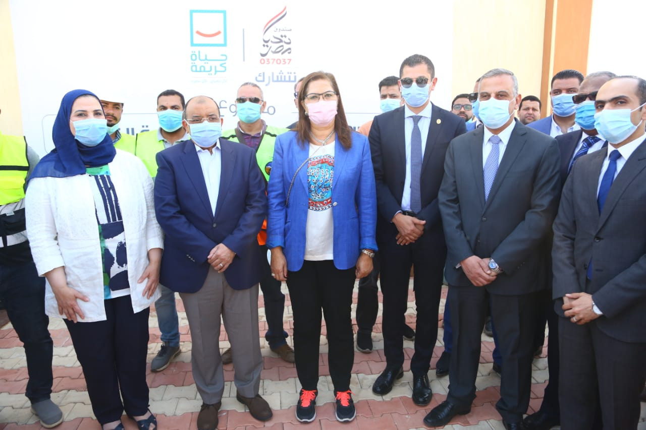 وزيرة التضامن فى سوهاج