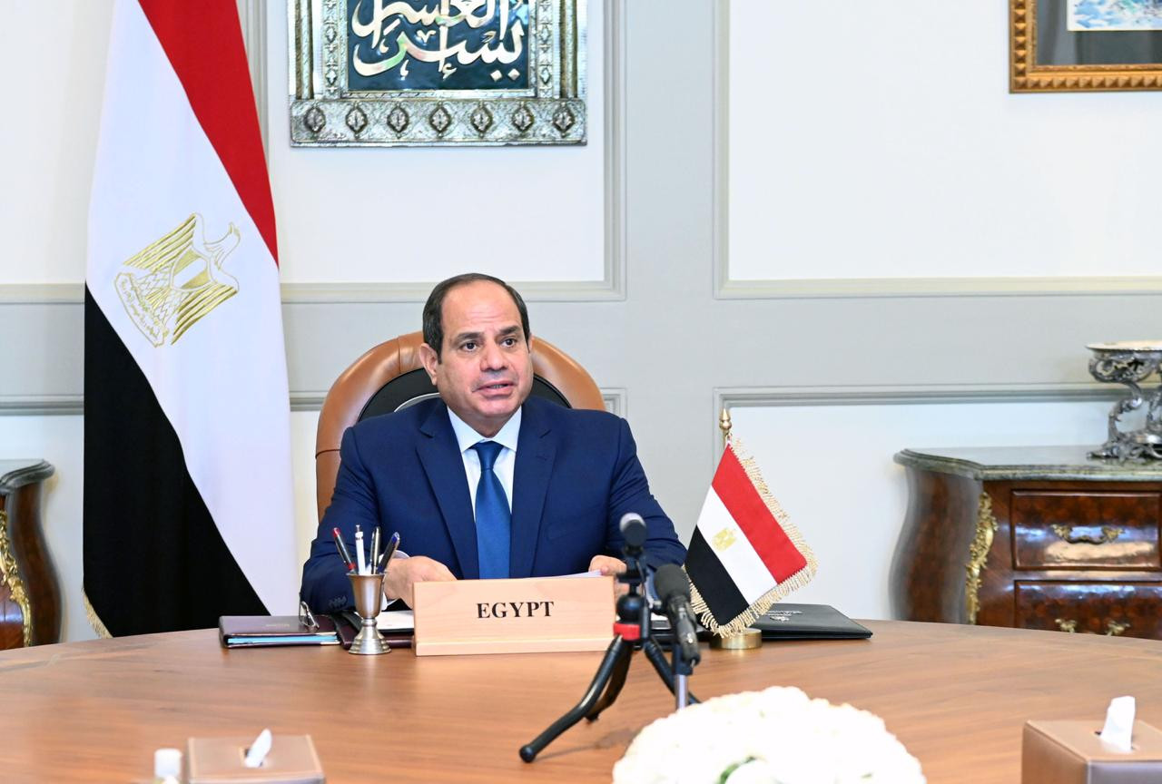 كلمة السيسى بالقمة التنسيقية للاتحاد الإفريقى