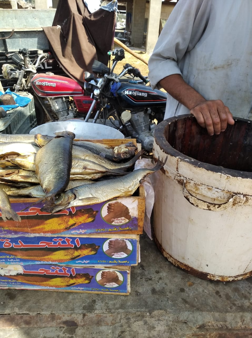 إعدام أغذية فاسدة