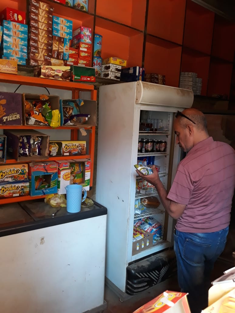إعدام أغذية فاسدة