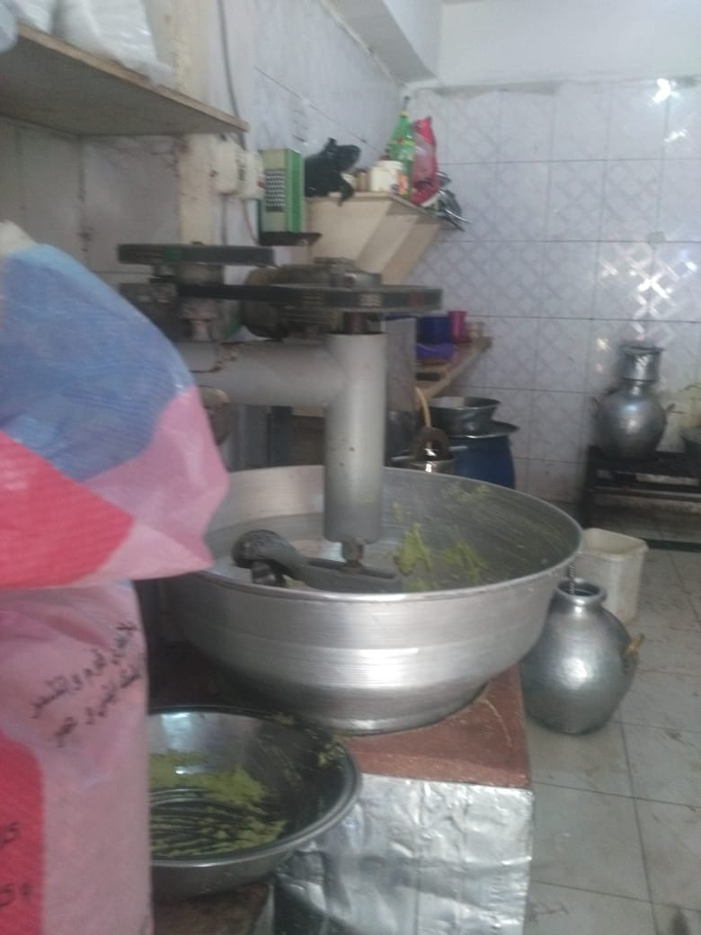 إعدام أغذية فاسدة