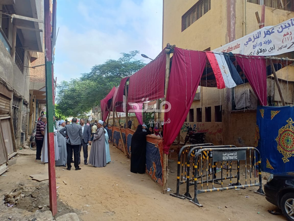 انتخابات النواب بمدرسة الشهيد ساطع النعمانى بفيصل