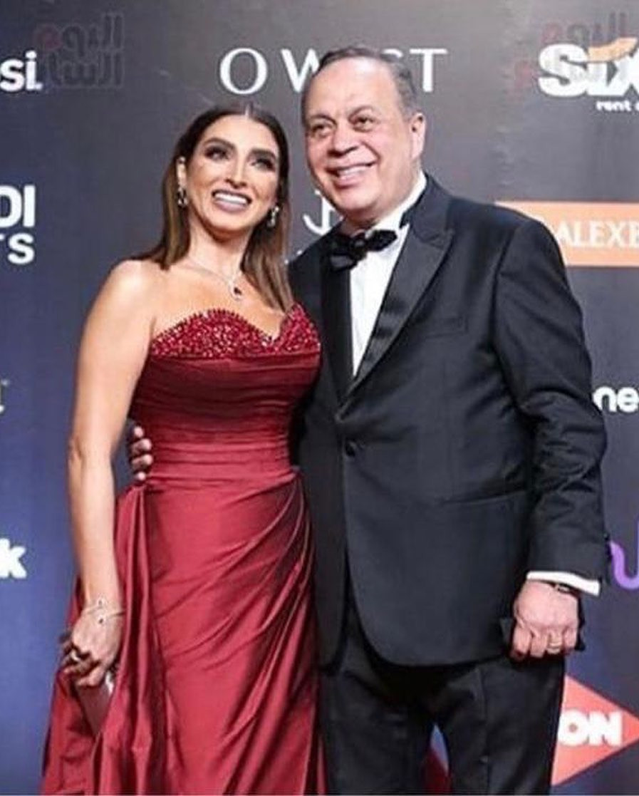 أشرف زكى وروجينا