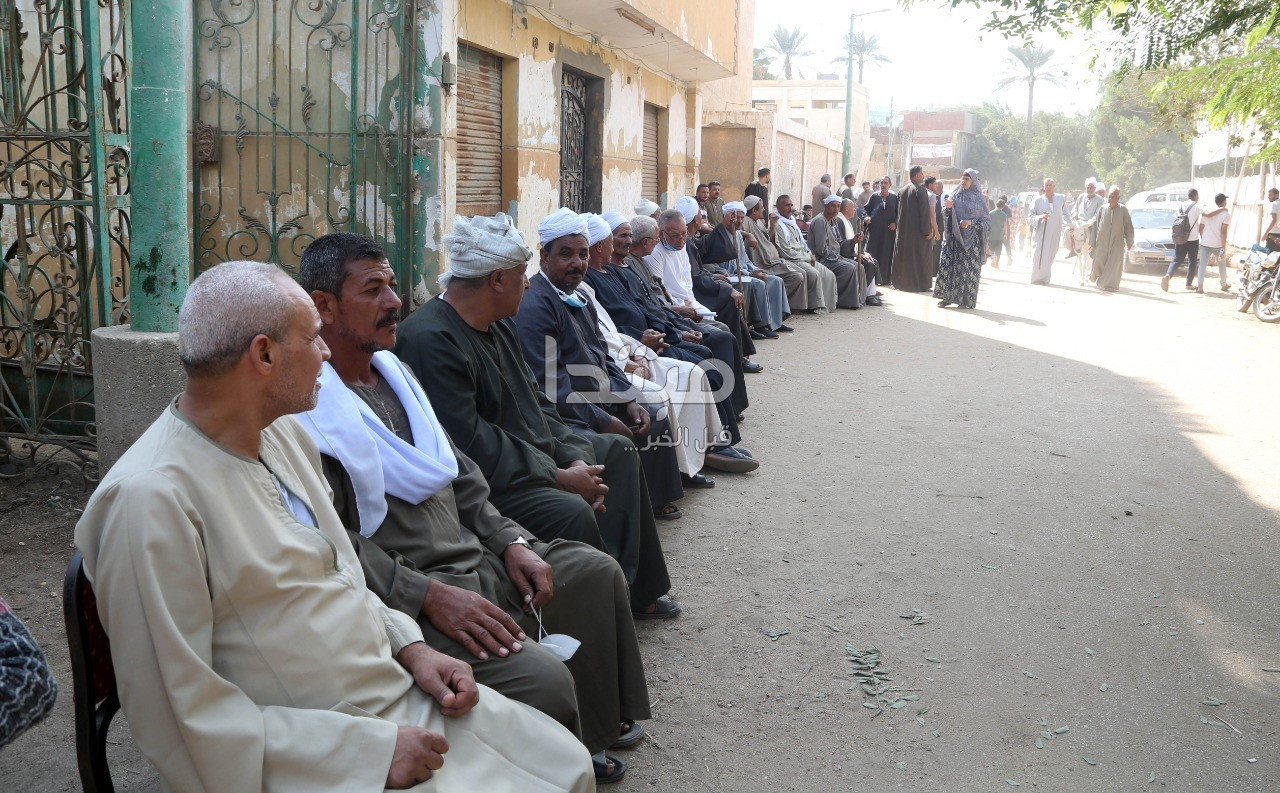 توافد كبير على لجان انتخابات النواب فى العياط
