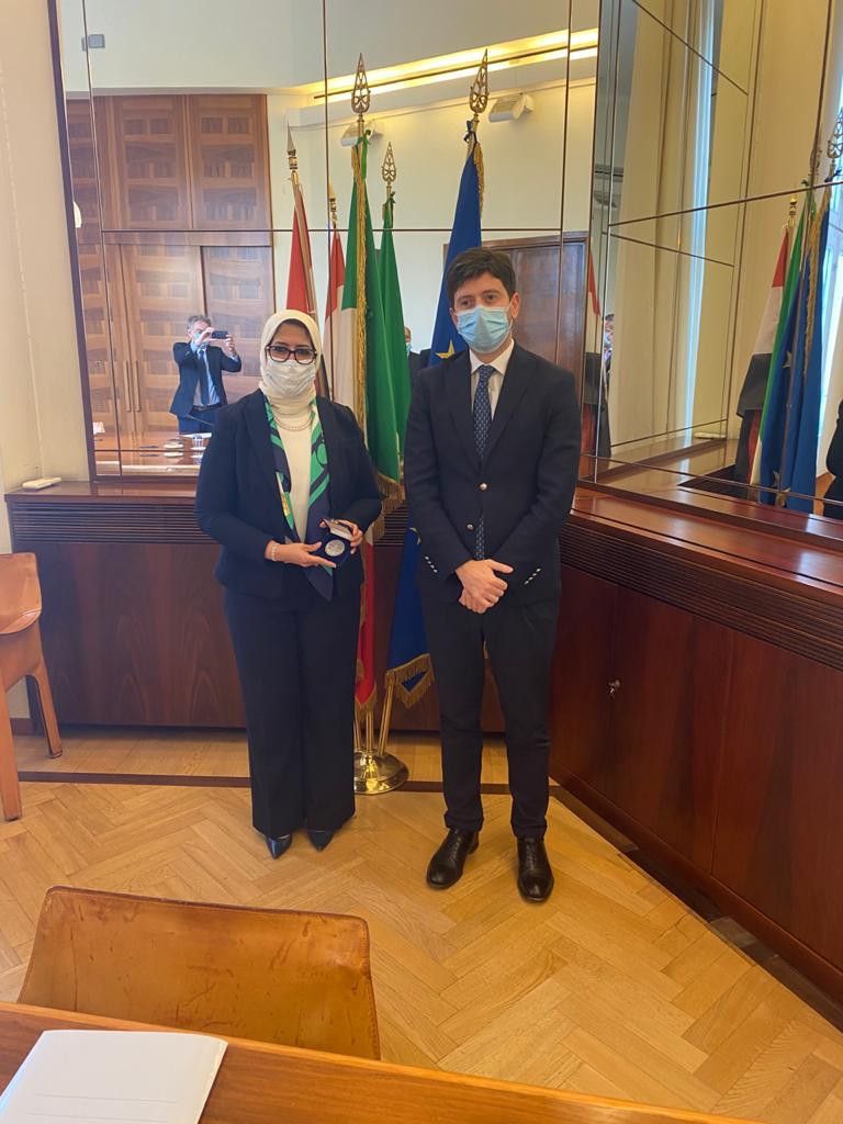 وزيرة الصحة فى إيطاليا