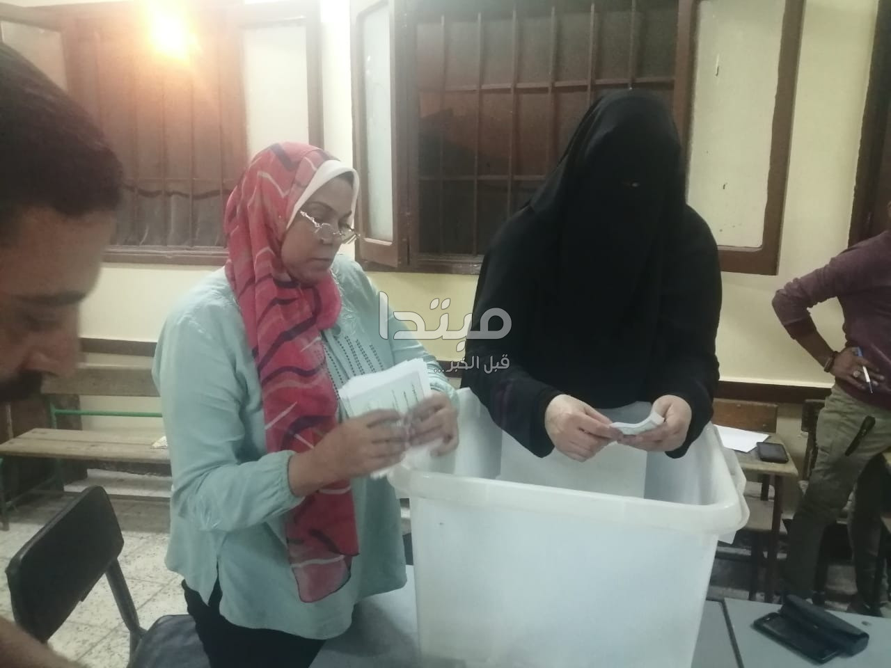 فرز الأصوات