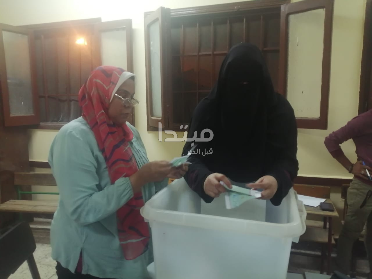 فرز الأصوات